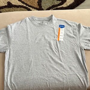 Gildan Gray Short Sleeve Tees Casual Comfort